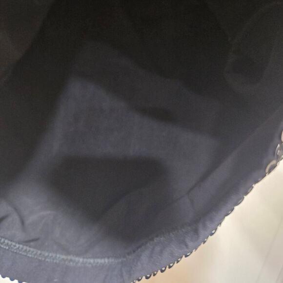 Offline by Aerie Black Sequin Crop Top Size S Party Club Tank - Picture 5 of 5